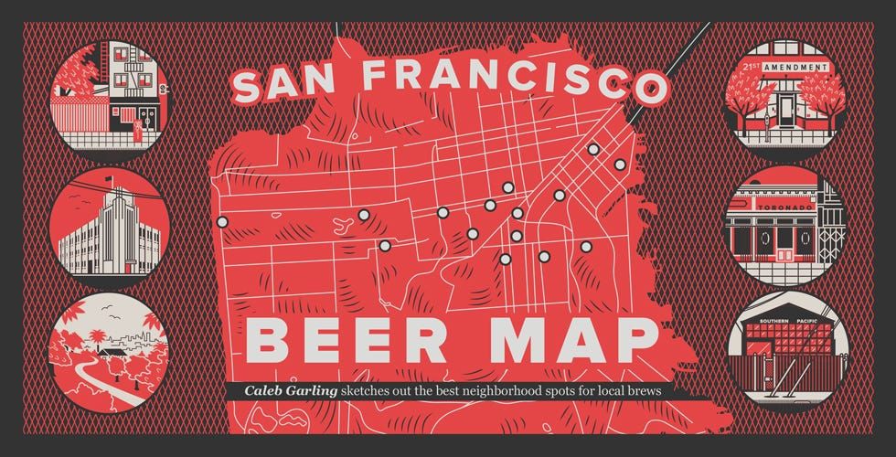 San Francisco Beer Map