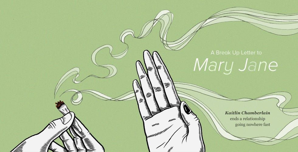 A Break Up Letter to Mary Jane