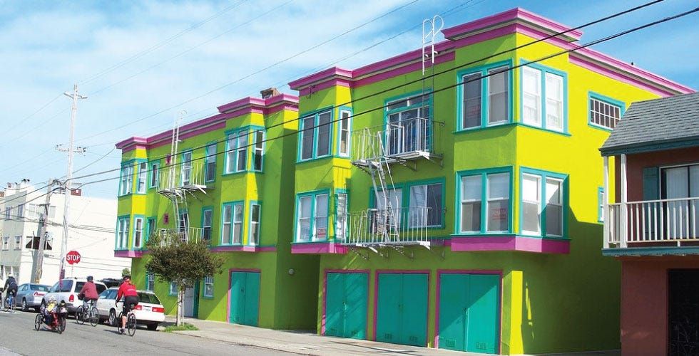 House Paint Jobs That Would Only Fly in SF