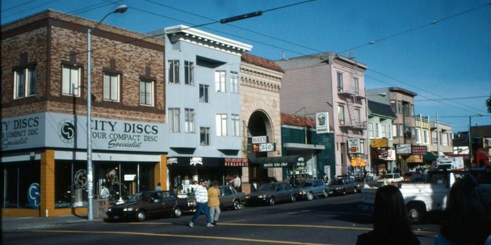 Rare Photos of The Inner Richmond in The 90’s
