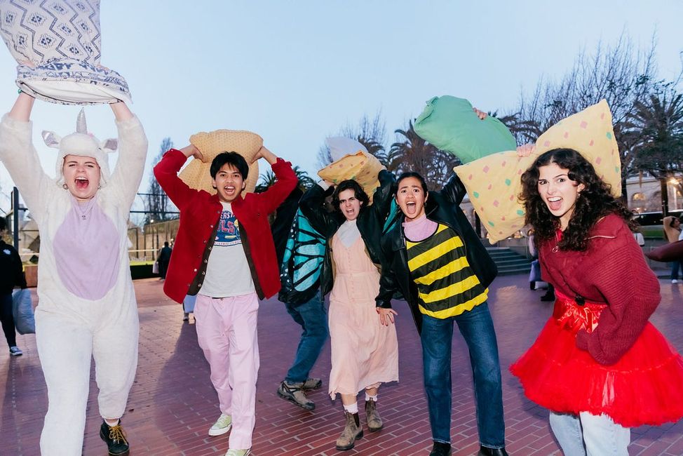 The boop that conquered San Francisco’s Valentine’s Day pillow fight