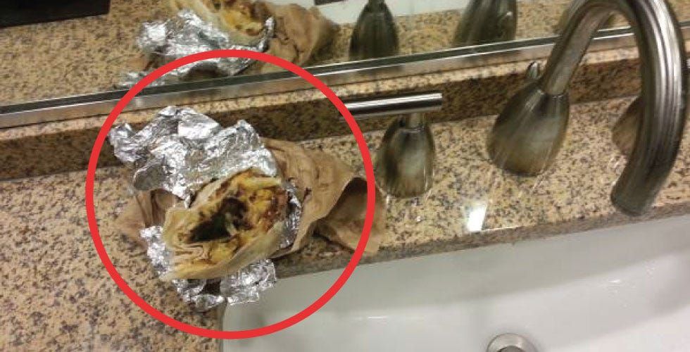 SF Man Discovers Mystery Burrito in His Bathroom, Needs Your Help