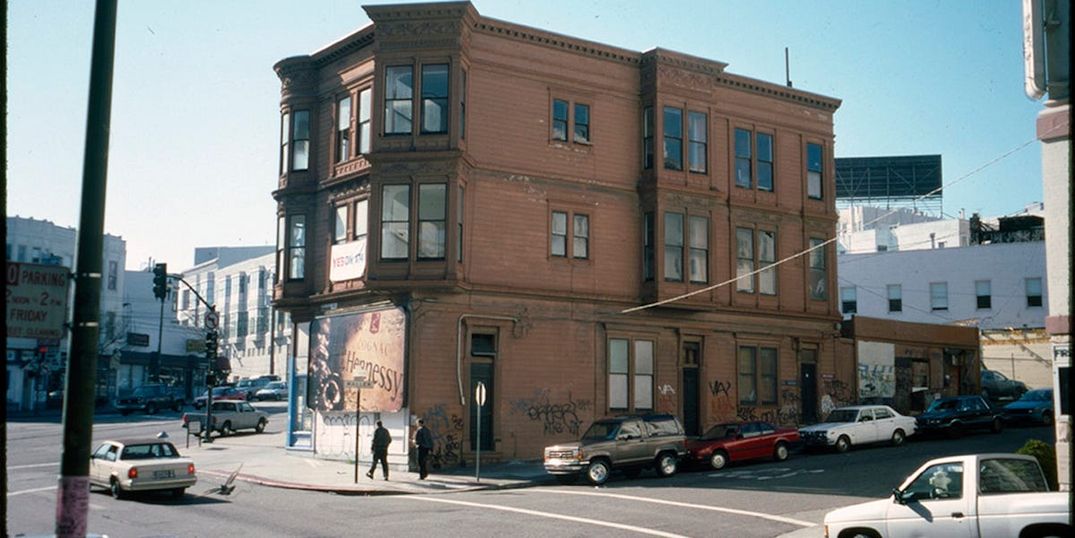 Photo of Hayes Valley in the ’90s