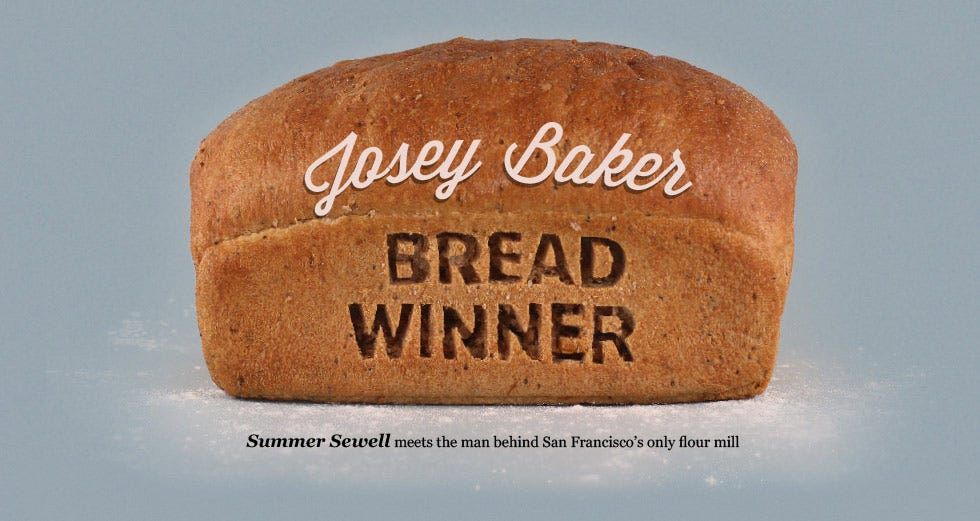 Josey Baker, Bread Winner