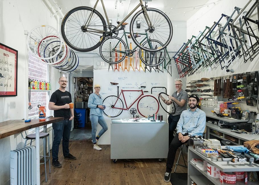 Inside the Mission Bicycle Factory (Photos)