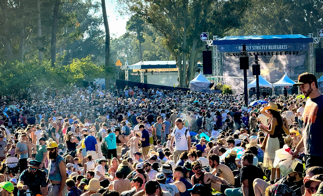 Hardly Strictly Bluegrass brings sunburns, surprises, and singalongs