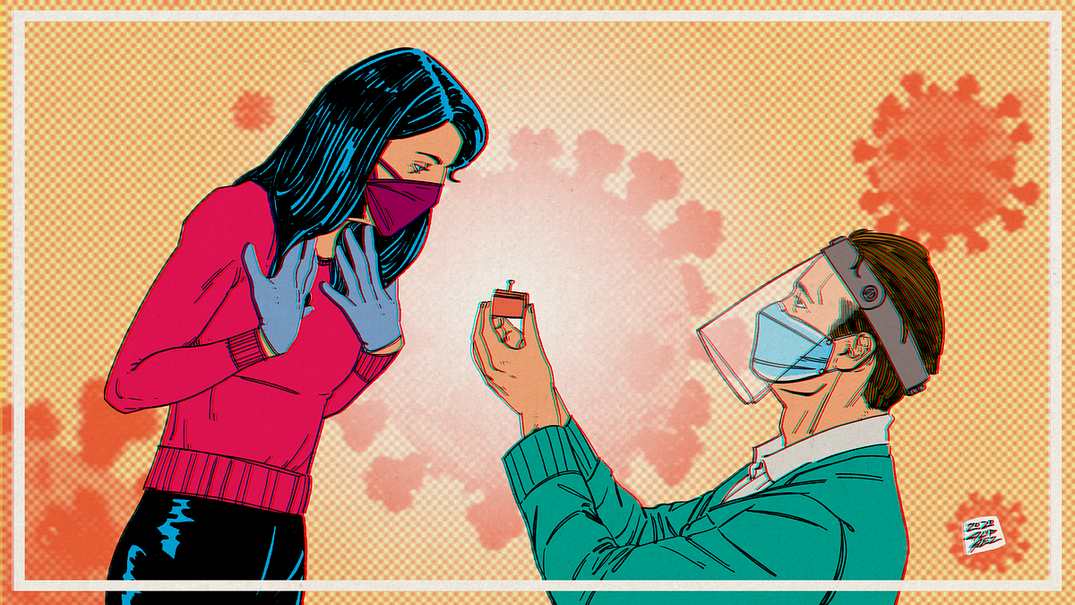 I Got Engaged to the Person I Started Dating During the Pandemic