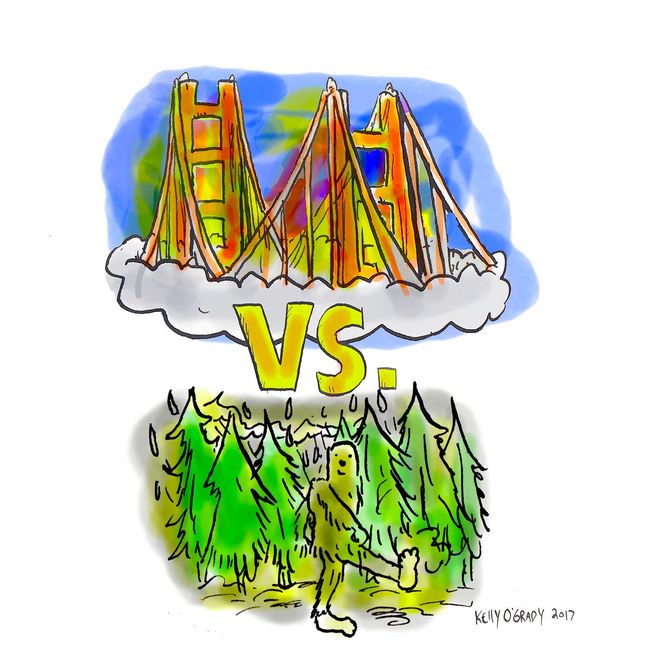 The Difference between the Bay Area and the Pacific Northwest