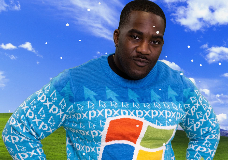 Microsoft Ugly Christmas Sweaters Let You Pretend It’s 1995