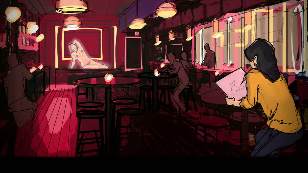 I Go to a Bar and Paint Naked Women Every Week (NSFW)