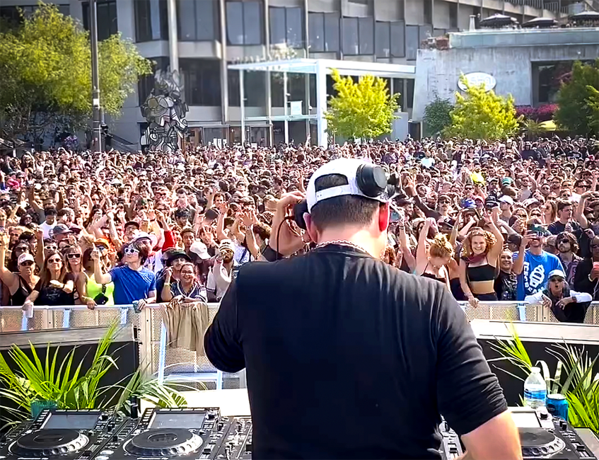 San Francisco is dead? Tell that to this massive daytime rave