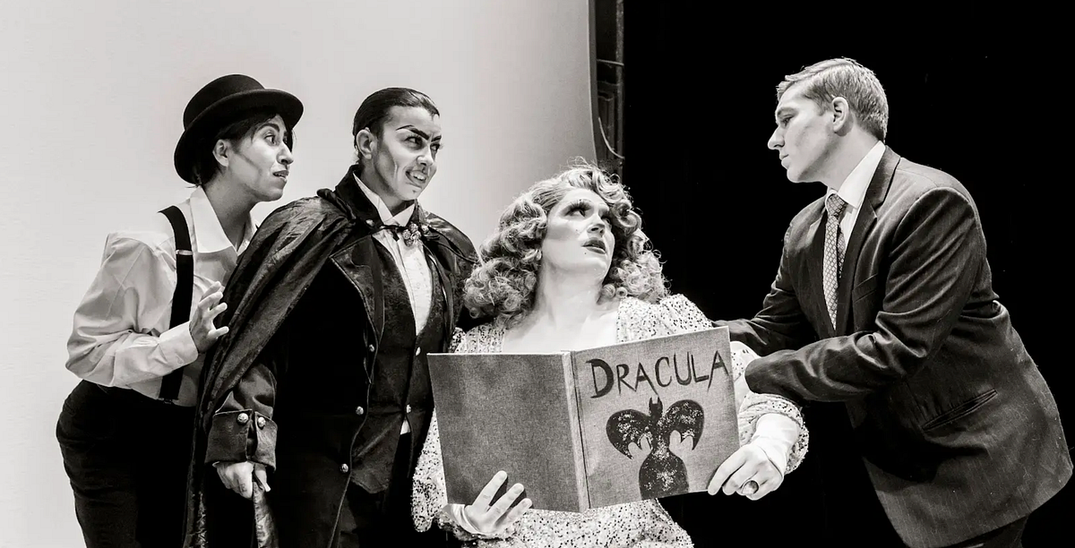 Dragcula is a black-and-white monster movie come to life