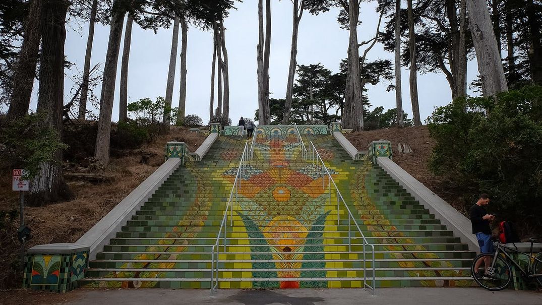My Favorite Corner of San Francisco: The Lincoln Park Steps
