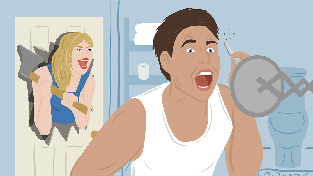 24 Ways to Scare Your Significant Other Around the House