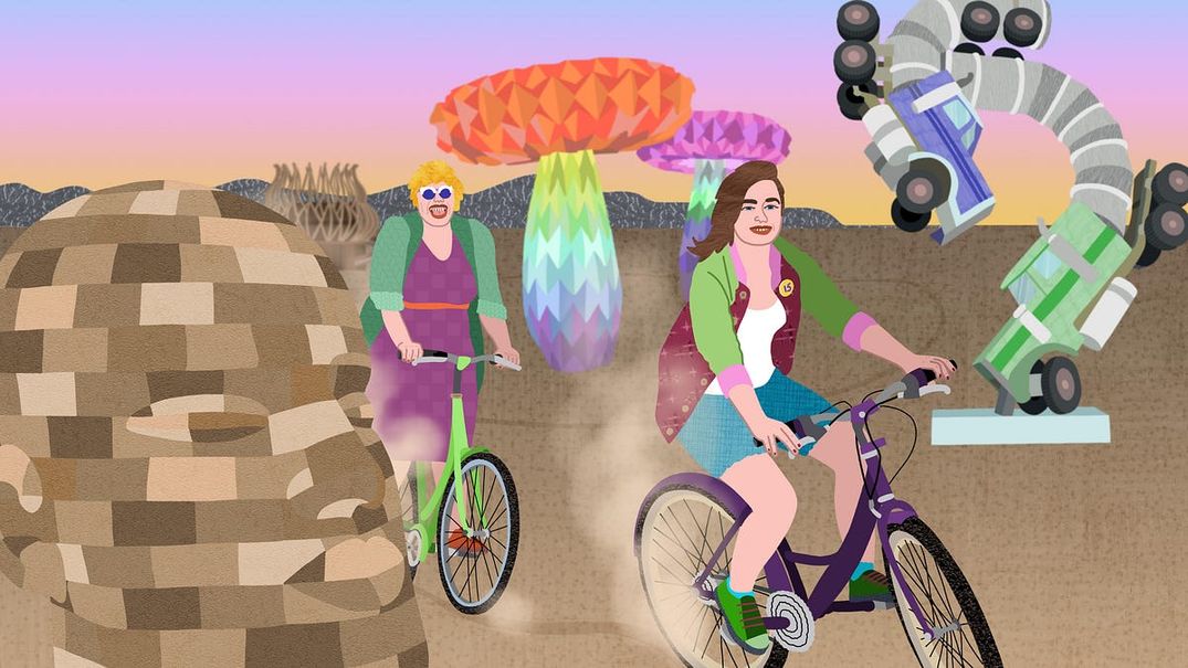 What I Learned Going to Burning Man With My Mom at Age 15
