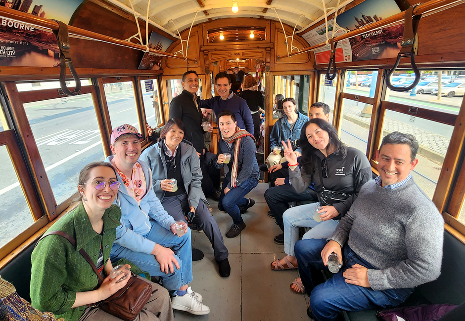 We rented a vintage San Francisco streetcar — then got trashed on it