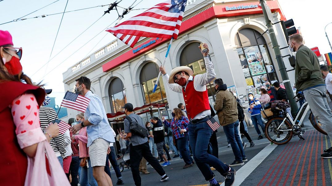 The Bay Area Takes to the Streets to Celebrate Biden-Harris Win 🎉