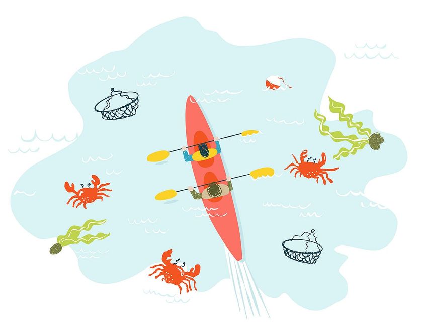 Kayaking with the Crab Fishermen of Bodega Bay