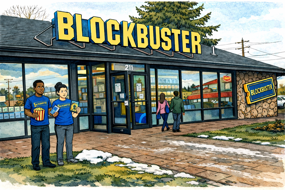 So I visited the last Blockbuster on the planet, and all I got was this t-shirt