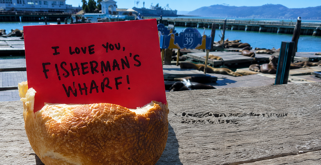 I love you, Fisherman's Wharf