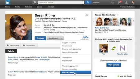 Image of: You Can Finally Block People on LinkedIn