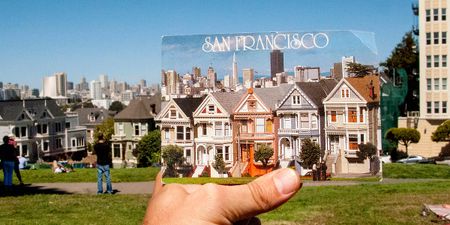 Image of: Cheesy SF Postcards Matched Up with Their Locations