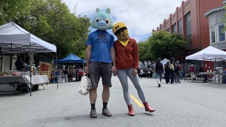 Image of: Photos: Scenes of a New Normal in San Francisco