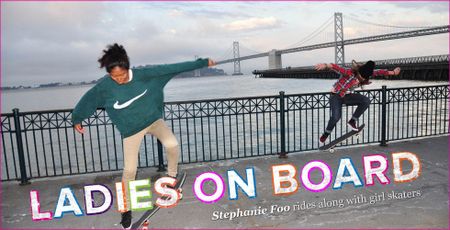 Image of: 9 Kick Ass Female Skaters in SF