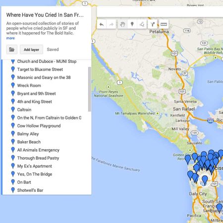 Image of: Tell Us Where You’ve Cried Publicly in SF