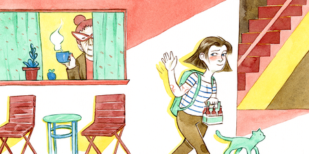 Image of: Living in the Same Building as Your Landlord