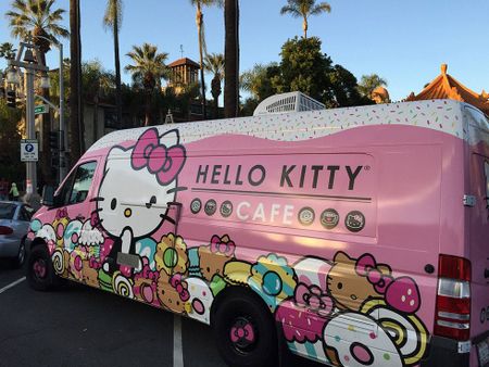 Image of: Where You Can Catch the Hello Kitty Food Truck in SF