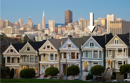 Image of: Inside a Painted Lady