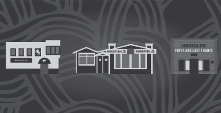 Image of: Oakland’s Historic Bars Illustrated