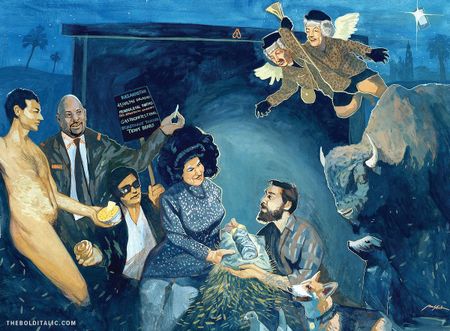 Image of: A San Francisco Nativity Scene