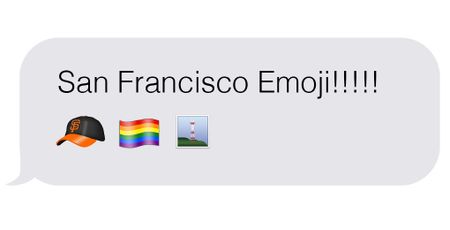 Image of: San Francisco Emoji