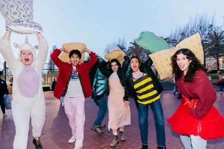 Image of: The boop that conquered San Francisco’s Valentine’s Day pillow fight