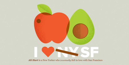 Image of: I Heart New York/San Francisco
