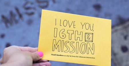 Image of: I Love You, 16th and Mission!