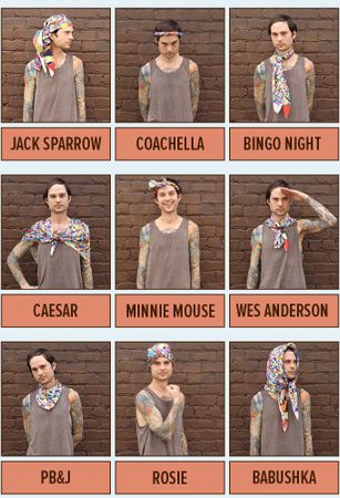 Image of: 9 Ways to Wear Your San Francisco Map Scarf