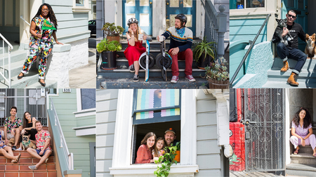 Image of: Socially Distanced Portraits of San Franciscans