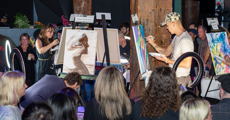 Image of: Art Battle at Great Northern: Clubs are boring, this isn’t