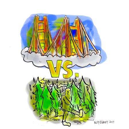Image of: The Difference between the Bay Area and the Pacific Northwest
