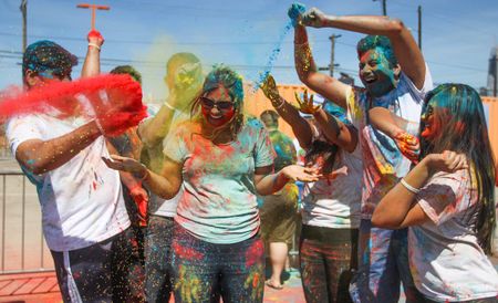 Image of: Photos from San Francisco’s Holi Celebration, the Indian Festival of Colors