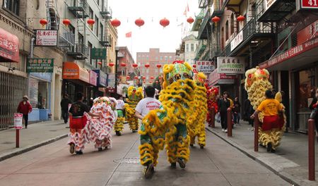 Image of: Photos: Behind the Scenes of a Lion Dance Troupe