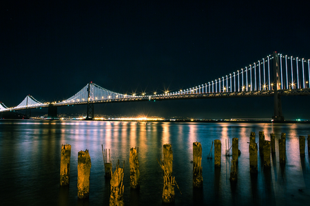 Image of: Love, loss, and the Bay Bridge lights