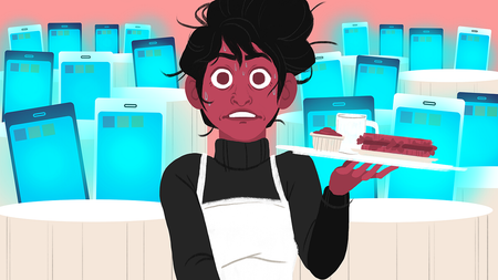 Image of: #DeleteUberEATS: Confessions of a Virtual Waitress