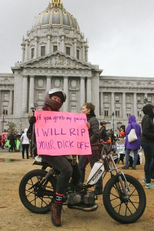 Image of: Designs of Dissent: Our Favorite Signs from the San Francisco Women’s March (Photos)