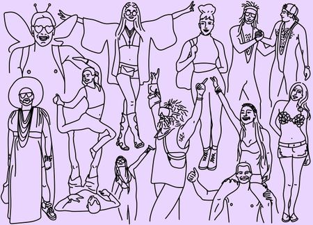 Image of: The 12 People You Meet at Coachella