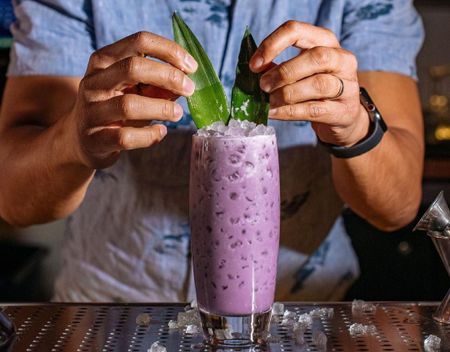 Image of: San Francisco's Abacá Is Purple-Hued Ube Escapism