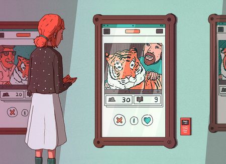 Image of: What’s with All the Tiger Selfies on Dating Apps?